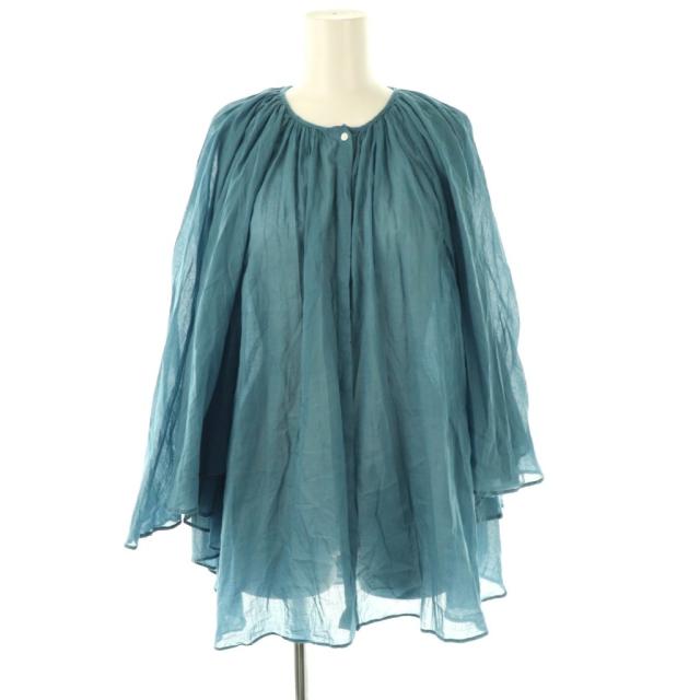 カレンソロジー Curensology カディライクケープブラウス F ブルー