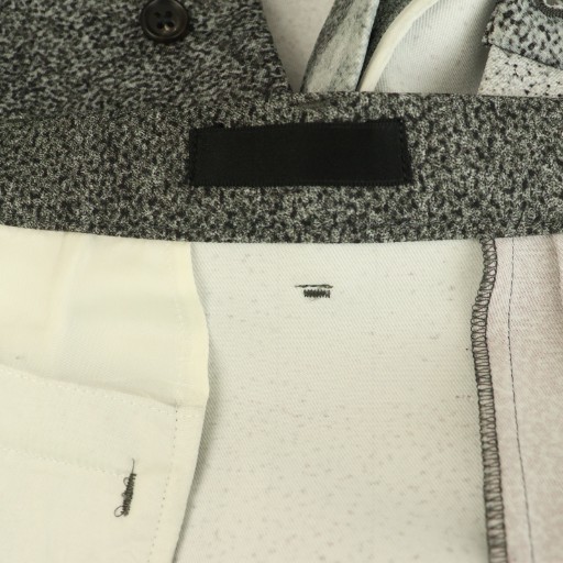 【中古】タロウホリウチ TARO HORIUCHI × 横田大輔 ロングオープンスカート 切替 スリット 1 グレー レディース 中古】タロウホリウチ TARO HORIUCHI × 横田大輔 ロングオープン