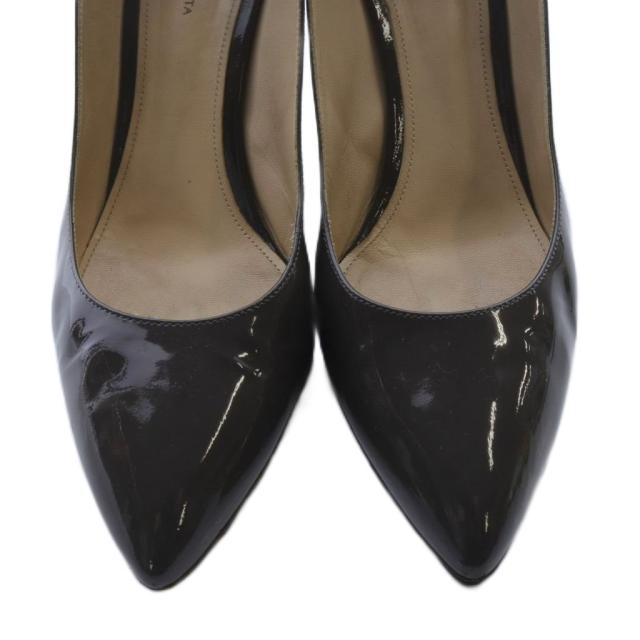 中古】ボッテガヴェネタ BOTTEGA VENETA パテントパンプス ピンヒール