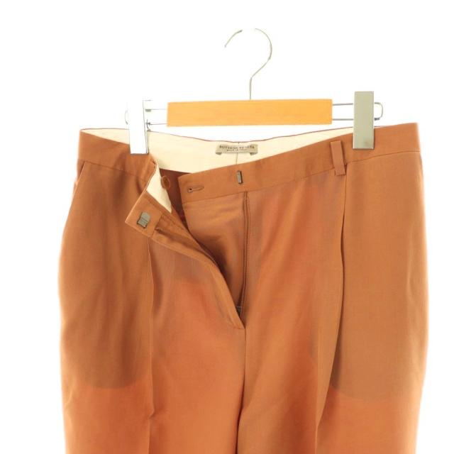 中古】ボッテガヴェネタ BOTTEGA VENETA シルククロップドパンツ