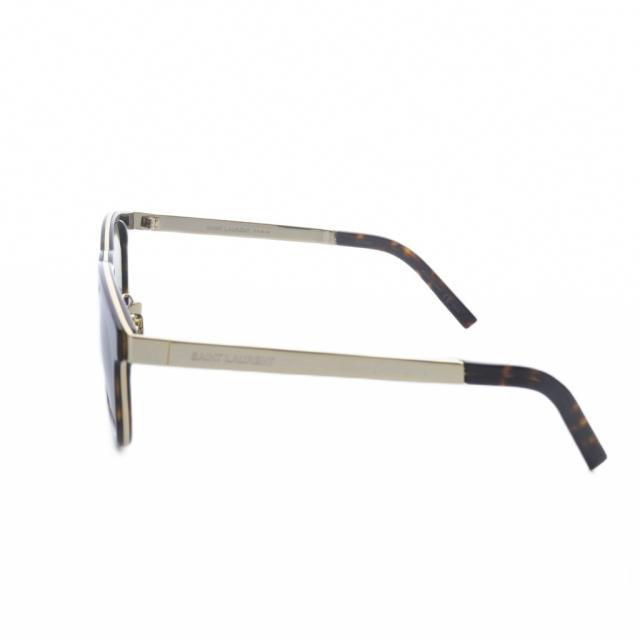 中古】サンローラン パリ COMBI べっ甲柄 サングラス 51□21-145 茶