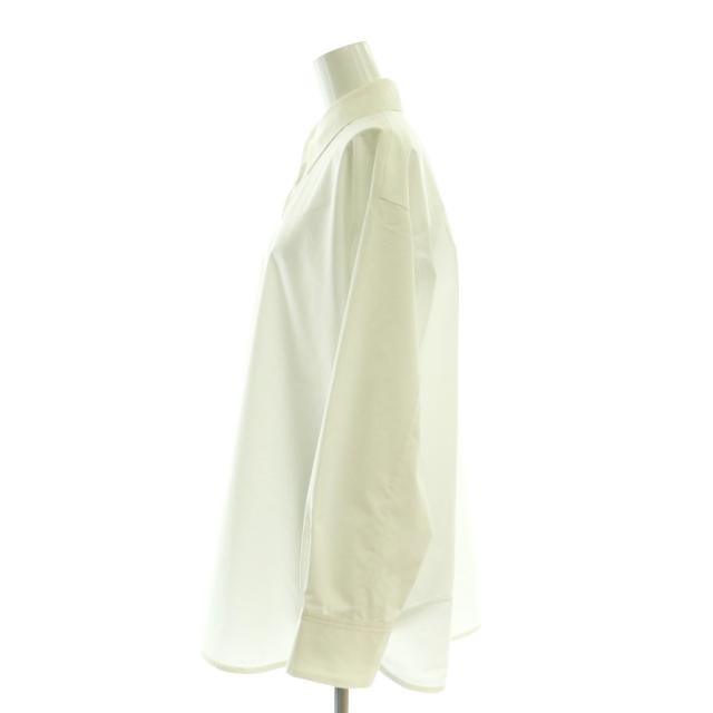 中古】チノ CINOH WHITE SLIT SLEEVE シャツ ブラウス ドゥーズィエム