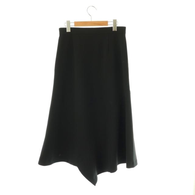 【中古】リジェール アパルトモン 25SS Asymmetry Skirt アシンメトリースカート ロング 36 ブラック 中古】リジェール アパルトモン 25SS Asymmetry Skirt アシンメトリー