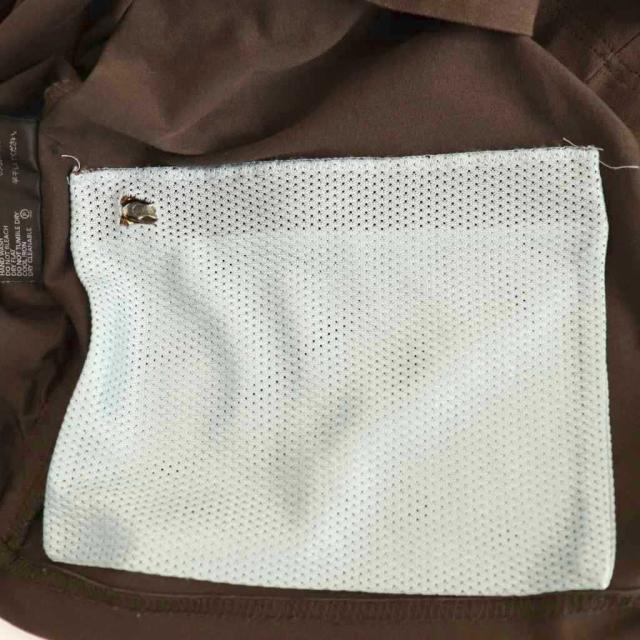 【中古】プラダ リネアロッサ PRADA LINEA ROSSA サイドロゴ バックポケット クルーネックTシャツ 半袖 M ブラウン_6
