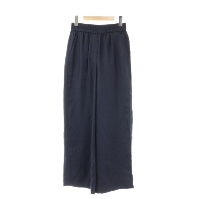 【中古】セオリー 25AW Mod Silk Twill Pull On Pant シルクプルオンパンツ イージー XS ネイビー /DO ■OS