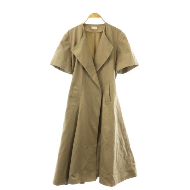 【中古】シーニュ cygne スプリングコート Stephane 0 モカ /ES ■OS レディース