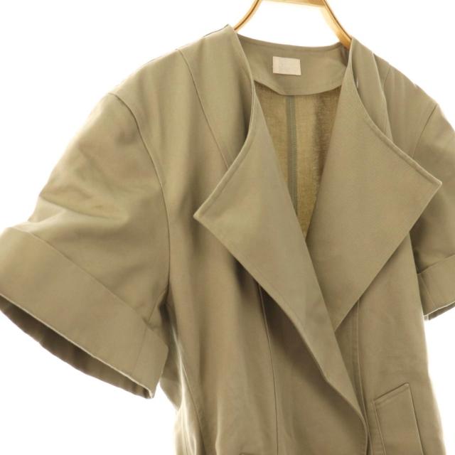 中古】シーニュ cygne スプリングコート Stephane 0 モカ /ES □OS