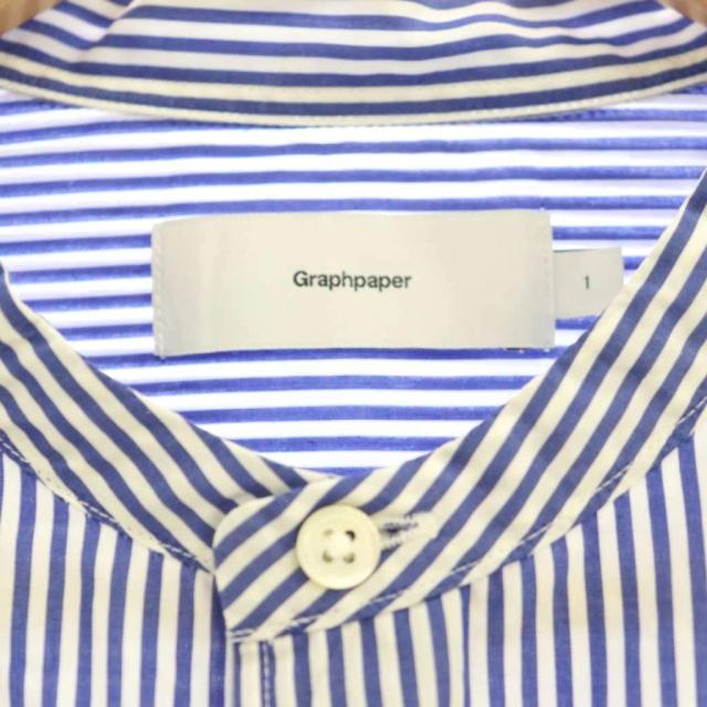 中古】グラフペーパー Graphpaper Broad LS Oversized Band Collar