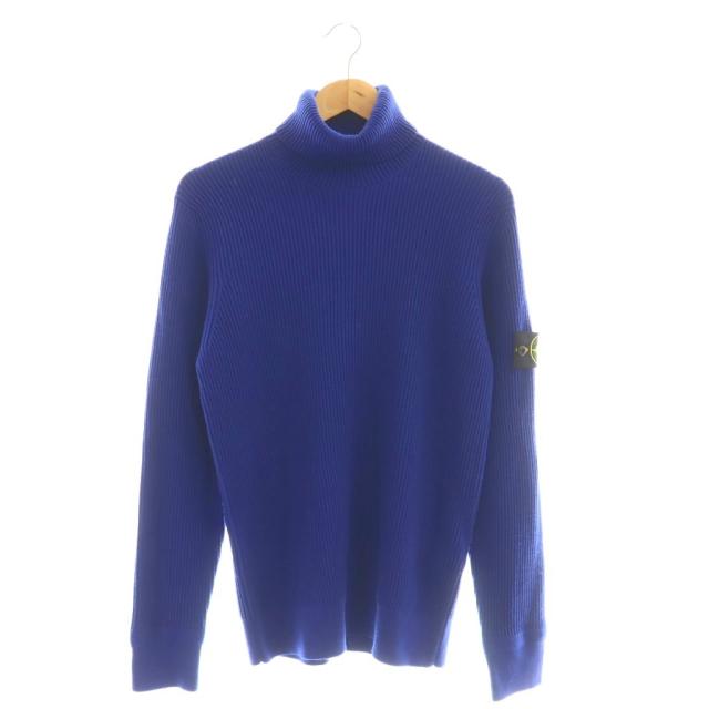 希少カラー】stone island スウェットトレーナー L ブルー 青 希少