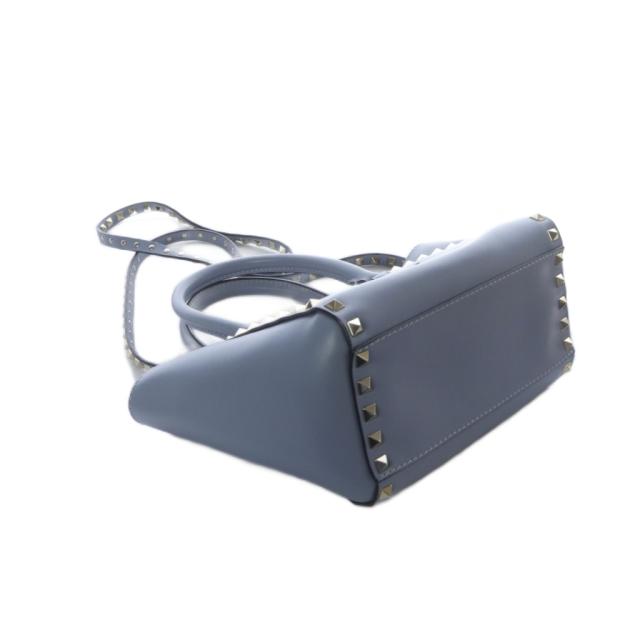 VALENTINO スタッズ付き青ショルダーバッグ 24AW new/VALENTINO