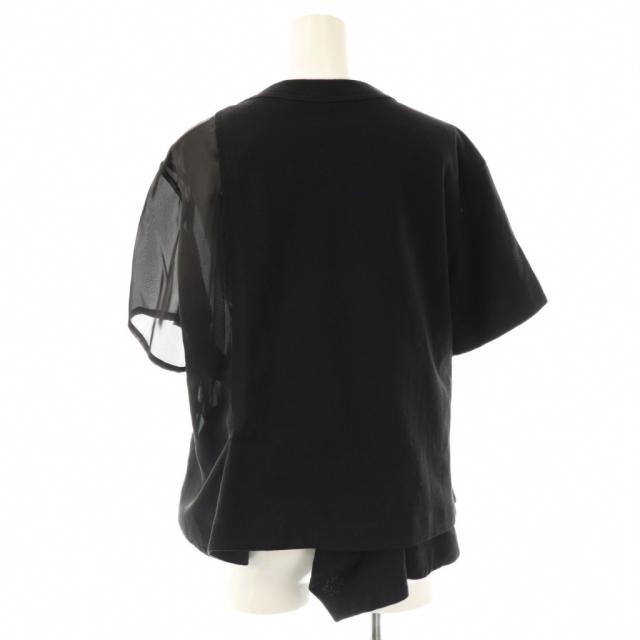 中古】サカイ sacai 24SS KNOW FUTURE T-Shirt ドッキングTシャツ
