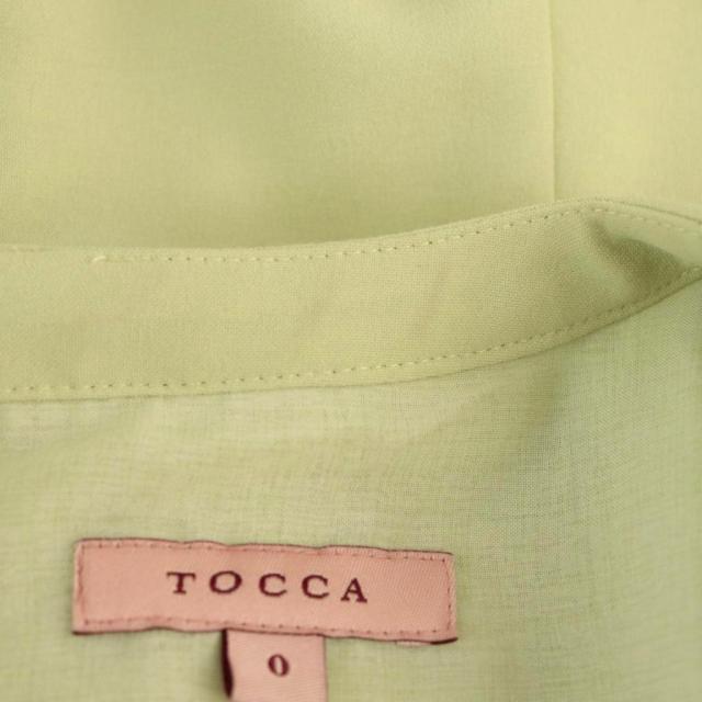 【中古】トッカ TOCCA 25AW VEGA&ALTAIR ドレス ワンピース ノースリーブ ミモレ ロング 0 ライトグリーン 中古】トッカ TOCCA 25AW VEGA&ALTAIR ドレス ワンピース ノースリーブ