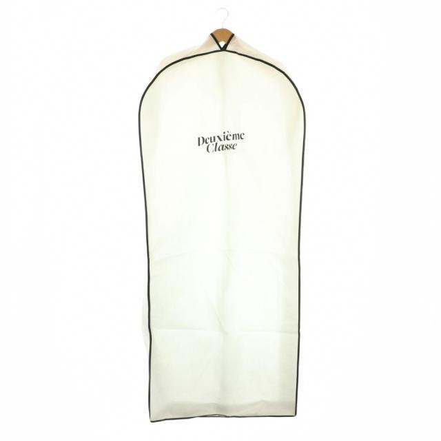 【中古】未使用品 ミューズ ドゥーズィエム クラス 24AW ウールアンゴラ混 ロングベスト ベルト付き 38 ネイビー_6