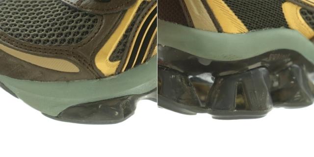 【中古】アシックス GEL-QUANTUM KINETIC スニーカー シューズ US5 23.5cm 黒 ゴールドカラー 1203A270 レディース