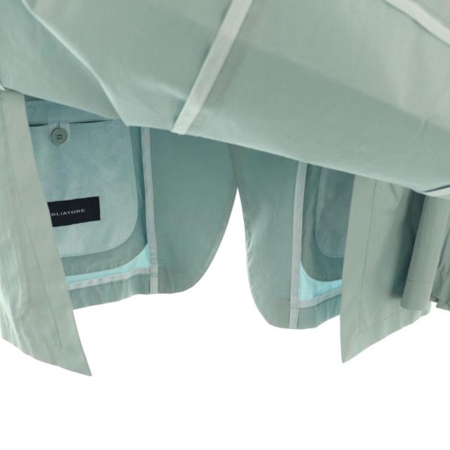 【中古】タリアトーレ TAGLIATORE 2B シングル ジャケット コットン テーラード 46 ライトブルー G-DAKAR22K 中古】タリアトーレ TAGLIATORE 2B シングル ジャケット コットン