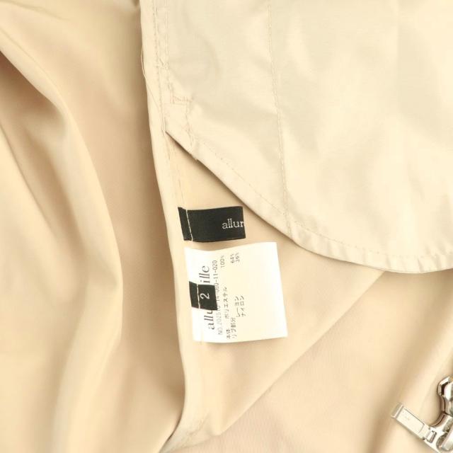 中古】アルアバイル allureville 25SS ボンバーワンピース ジップ