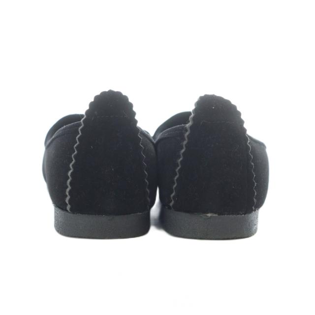【中古】マリュス 25AW Velvet bijou shoes バレエシューズ フラット ビジュー 37 23.5cm 黒 ブラック ■SH