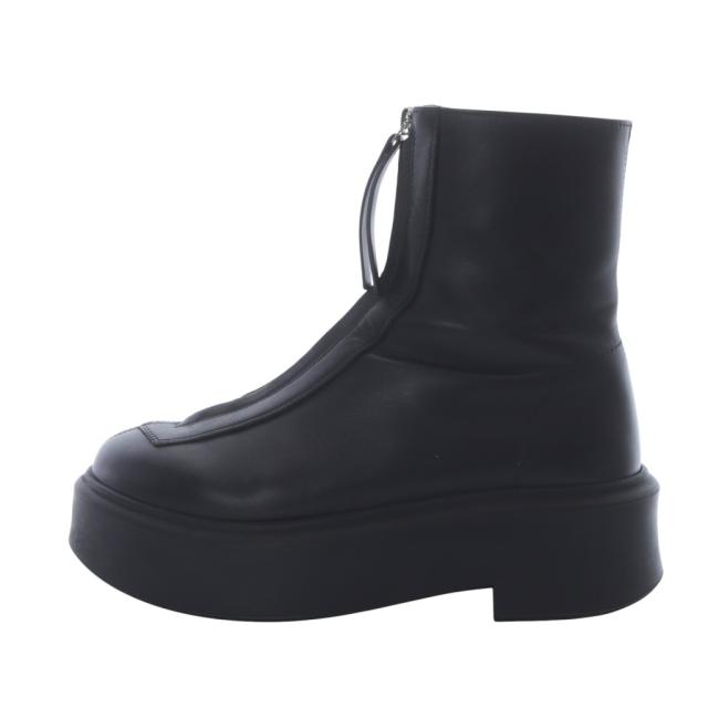 サンローランパリ サイズ:F38 458015 Y5QQ2 フーデッドバイカーレザー