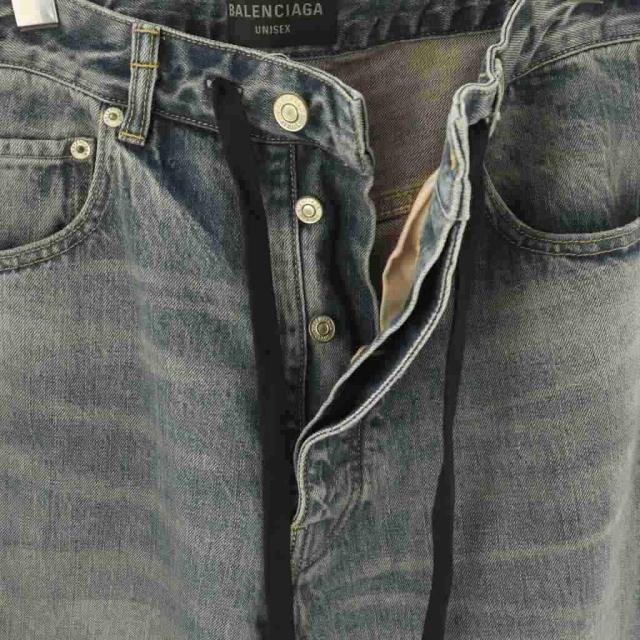 中古】バレンシアガ BALENCIAGA 24SS OVERSIZE BAGGY DENIM PANTS