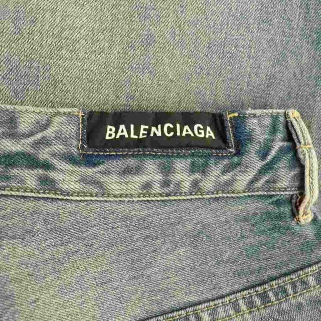 中古】バレンシアガ BALENCIAGA 24SS OVERSIZE BAGGY DENIM PANTS