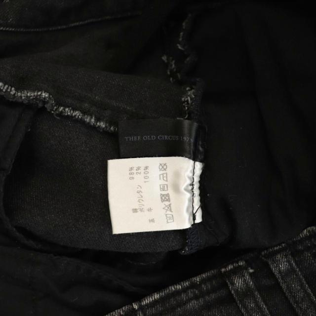 【中古】オールドサーカス 13.5oz Strech Denim Rot-9 デニムパンツ ジーンズ ボタンフライ ダメージ加工