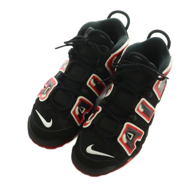 【中古】ナイキ AIR MORE UPTEMPO "LASER CRIMSON" スニーカー シューズ US7.5 25.5cm CJ6129-001 ■OS ■AD メンズ