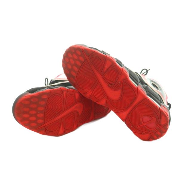 【中古】ナイキ AIR MORE UPTEMPO "LASER CRIMSON" スニーカー シューズ US7.5 25.5cm CJ6129-001 ■OS ■AD メンズ