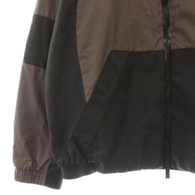 【中古】モンクレール MONCLER HIDEKI GIUBBOTTO ジップアップ ジャケット ブルゾン 1 グレー ブラック 黒 メンズ 中古】モンクレール MONCLER HIDEKI GIUBBOTTO ジップアップ