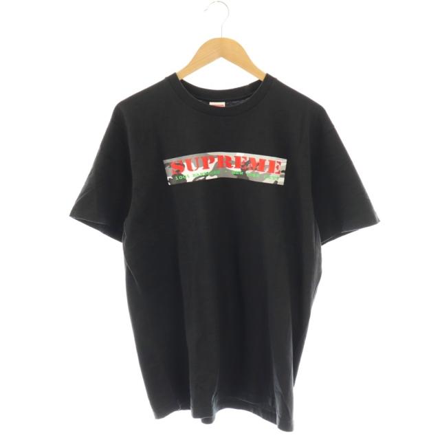 【中古】シュプリーム 25SS Hardcore Tee プリントTシャツ カットソー M ブラック マルチカラー /DO ■OS メンズ