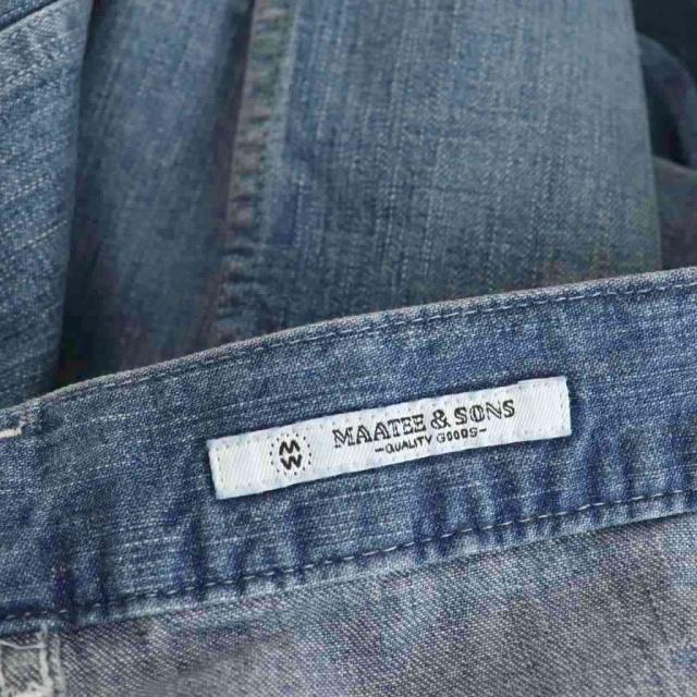 中古】マーティーアンドサンズ MAATEE&SONS 24SS MILITARY DENIM