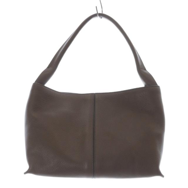 【中古】ヒロフ HIROFU フォルトゥーナ レザーショルダーバッグ ハンドバッグ レザー 茶色 /SR レディース