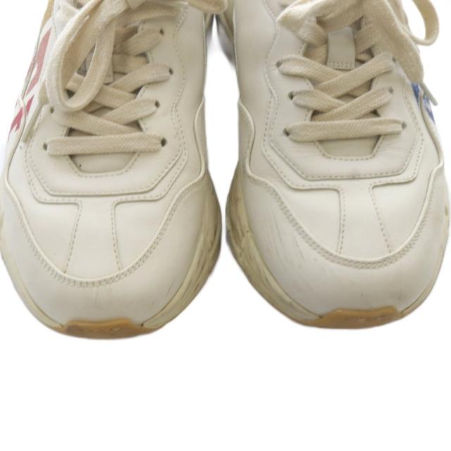 中古】グッチ GUCCI ライトングリッター ロゴ スニーカー 38