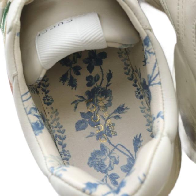 中古】グッチ GUCCI ライトングリッター ロゴ スニーカー 38