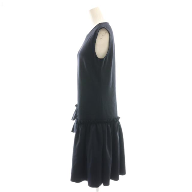 中古】ルネ Rene ベーシック ルネ ギャザーフリルワンピース