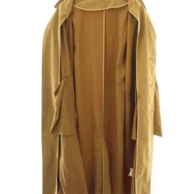 【中古】メゾンエウレカ MAISON EUREKA 061 RAIN COAT レインコートはっ水コート ステンカラー M ベージュ 中古】メゾンエウレカ MAISON EUREKA 061 RAIN COAT レインコートはっ