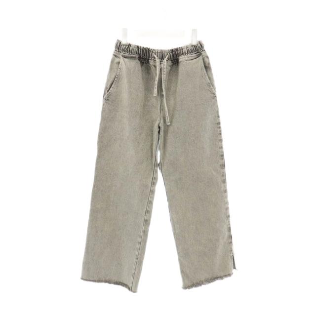 USED古着(ユーズドフルギ) {{KUME}}SIDE FRAYED WIDE DENIM PANTS