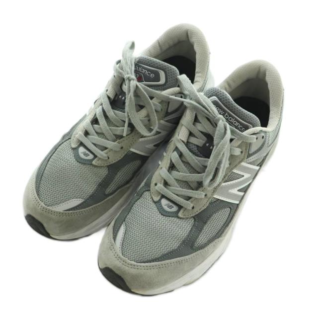 【中古】ニューバランス NEW BALANCE スニーカー シューズ US10.5 28.5cm グレー M990GL6 /MI ■OS ■AD メンズ