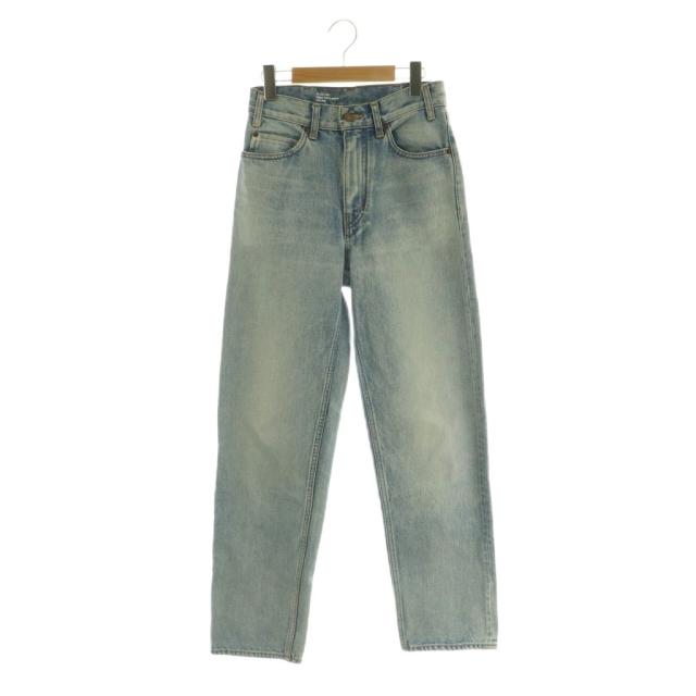 【中古】セリーヌ マーガレットジーンズ デニム パンツ ストレート ダメージ加工  27 ライトブルー W_HR_001