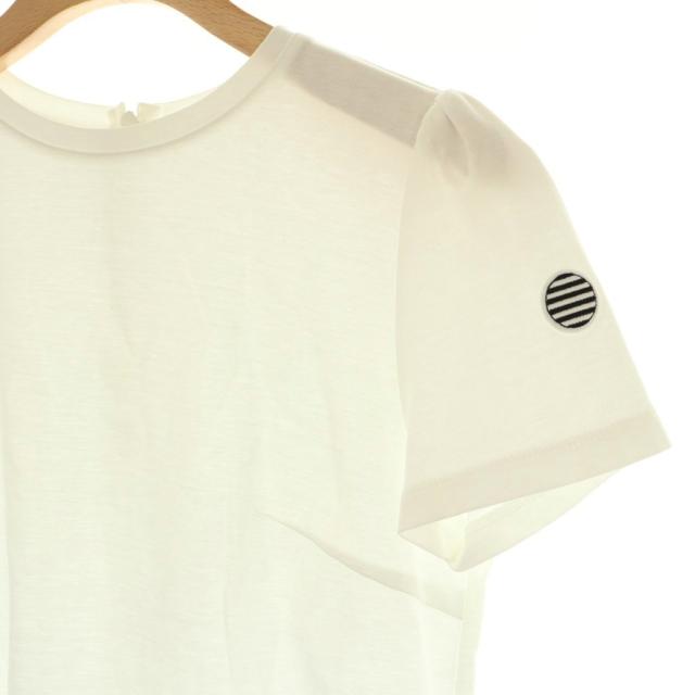 【中古】ボーダーズアットバルコニー BORDERS at BALCONY 25SS CREW NECK TEE Tシャツ カットソー 半袖 36 白 中古】ボーダーズアットバルコニー BORDERS at BALCONY 25SS CREW NECK