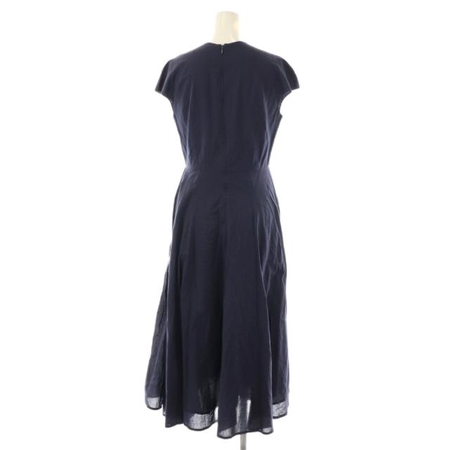 【中古】マリハ MARIHA 春の月のドレス ワンピース Vネック 36 ネイビー /CX ■OS レディース_1