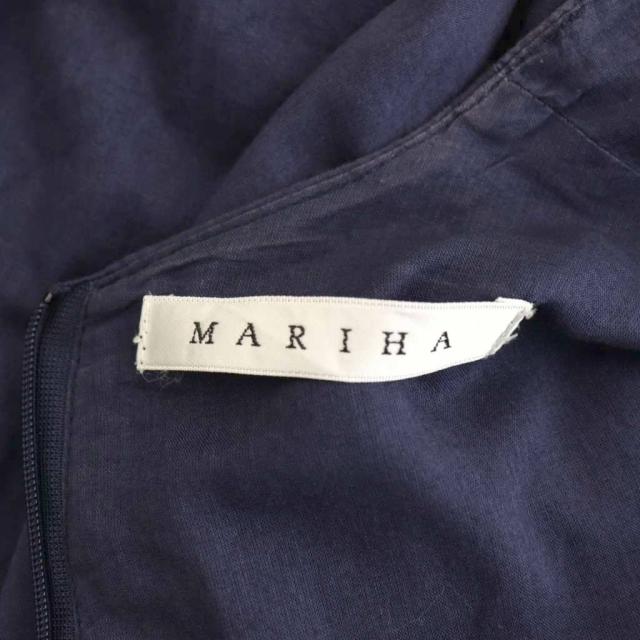 【中古】マリハ MARIHA 春の月のドレス ワンピース Vネック 36 ネイビー /CX ■OS レディース_5