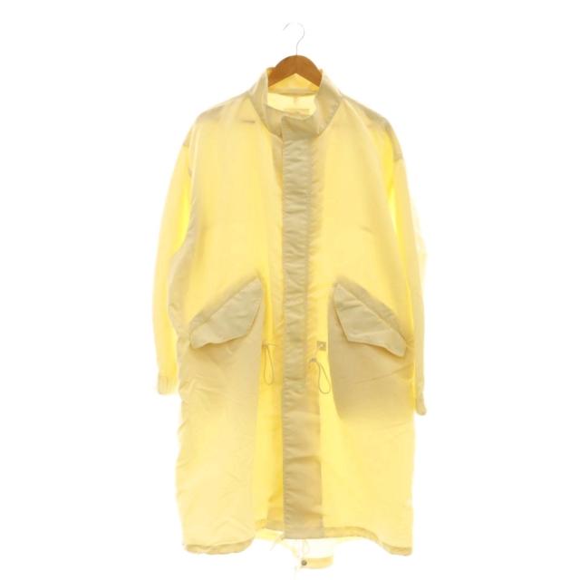 【中古】ハイク HYKE for BIOTOP TYPE M-65 FIELD COAT EX モッズコート 4 アイボリー /CX ■OS ■SH レディース