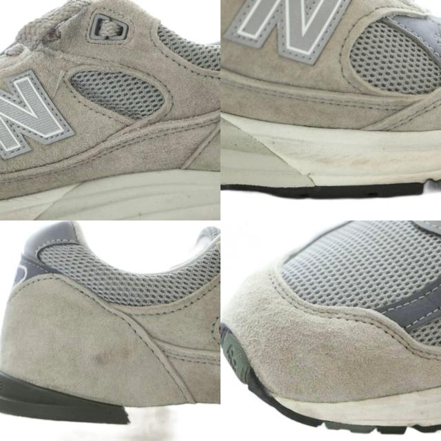 【中古】ニューバランス NEW BALANCE スニーカー スエード UK9 27.5cm グレー U991GL2  /RI ■OS メンズ