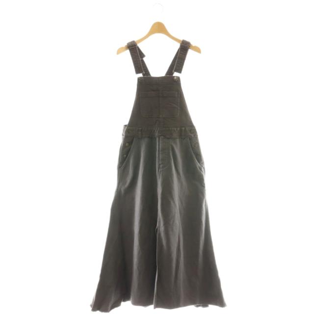 【中古】グレースクラス GRACE Class ジャンパースカート スリット 36 グレー  /CX ■OS ■SH レディース