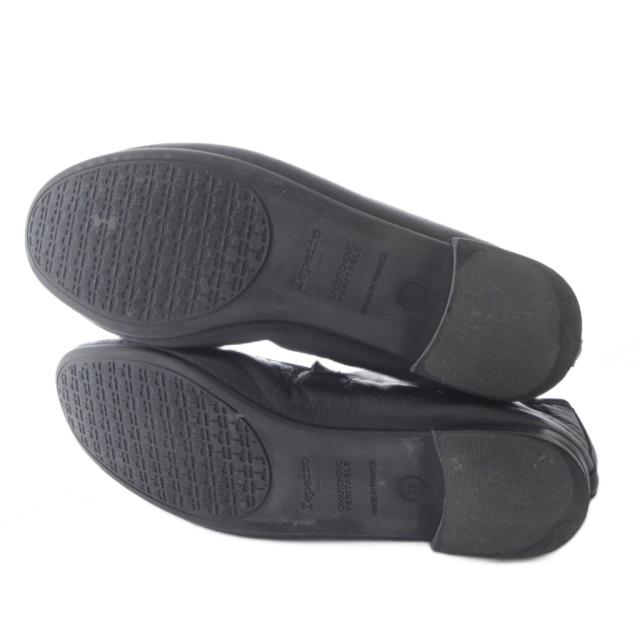 【中古】レペット Repetto babies joana メリージェーン バレエシューズ 38 24.7cm 黒 ブラック /SR ■SH レディース