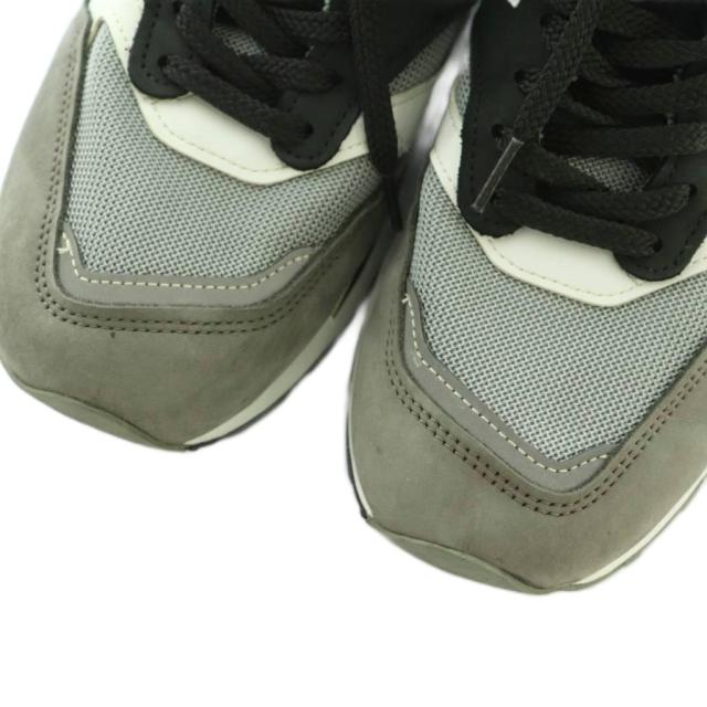 【中古】ニューバランス NEW BALANCE スニーカー シューズ US9 26.0cm グレー 黒 ブラック M1500XG /MI ■OS メンズ