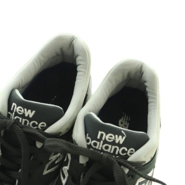 【中古】ニューバランス NEW BALANCE スニーカー シューズ US9 26.0cm グレー 黒 ブラック M1500XG /MI ■OS メンズ