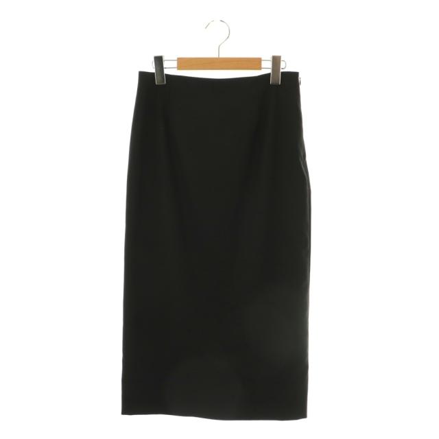 【中古】リジェール アパルトモン FEMME 25SS Washable Tight Skirt タイトスカート ロング 34 ブラック /ES ■OS