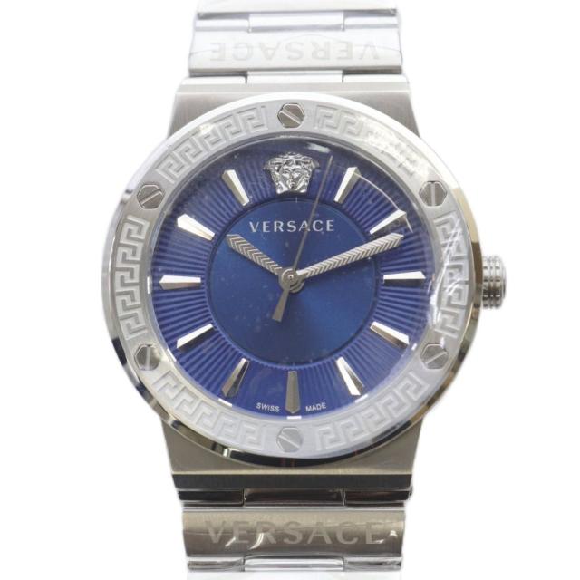 【中古】ヴェルサーチ ヴェルサーチェ ジャンク品 腕時計 シルバー色 VEVH00520 /SR メンズ レディース