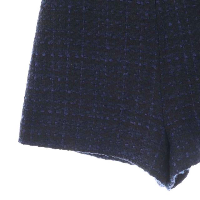 【中古】タラジャーモン 25FWコレクションツイードショートパンツ イージー ネイビー /DO ■OS ■SH レディース
